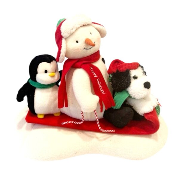 Hallmark 2007 Jingle Pals Snowman Sleigh Ride Musical Animated Tested and Works - Picture 6 of 6